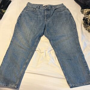 Everlane Cropped Jeans in Blue